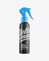 Glossy Sprayer Bottle Mockup