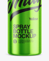 Metallic Sprayer Bottle Mockup