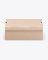 Kraft Box Mockup Kraft Box Mockup