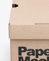 Kraft Box Mockup Kraft Box Mockup
