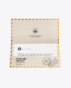 Opened Paper Envelope Mockup