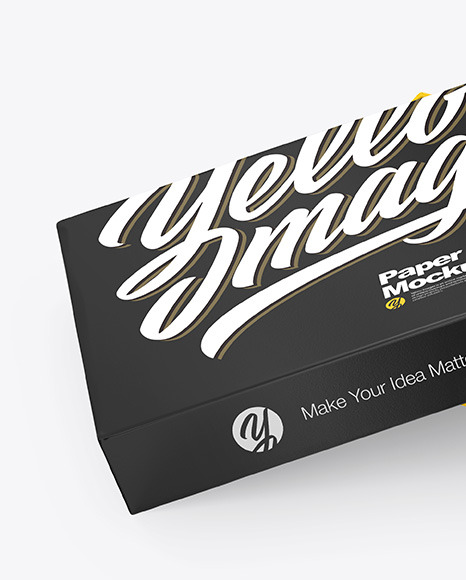 Glossy Box Mockup