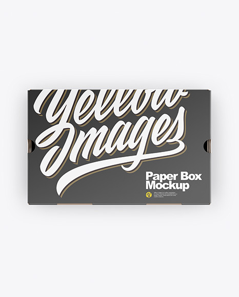 Paper Box Mockup