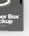 Paper Box Mockup