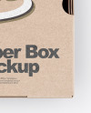 Kraft Box Mockup