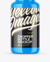 Glossy Dropper Bottle Mockup