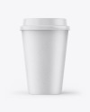 Kraft Coffee Cup Mockup