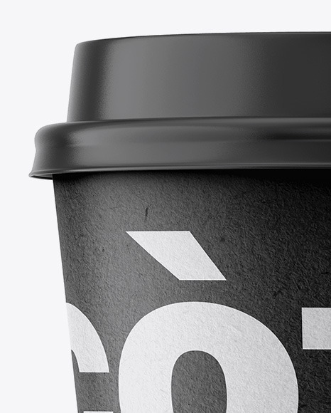 Kraft Coffee Cup Mockup