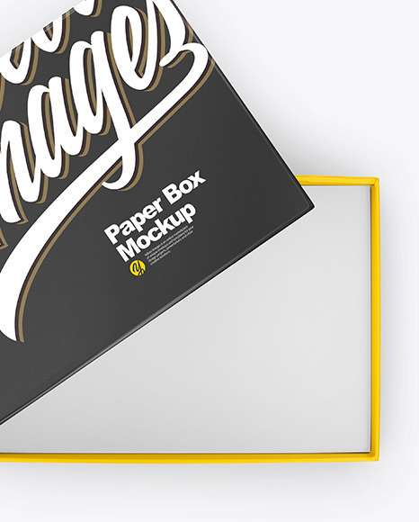 Glossy Box Mockup