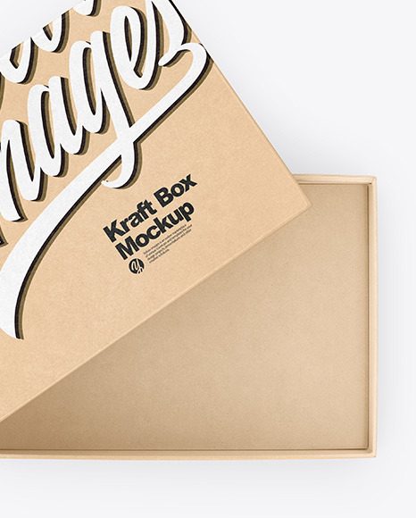 Kraft Box Mockup