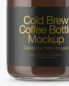 Cold Brew Coffee Bottle Mockup