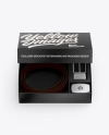 Glossy Belt Box Mockup