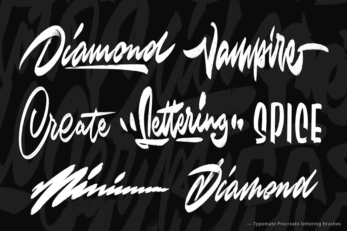 Typemate Procreate Lettering Brushes Typemate Procreate Lettering Brushes