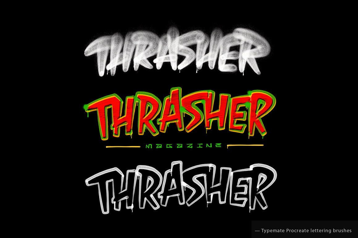 Typemate Procreate Lettering Brushes Typemate Procreate Lettering Brushes