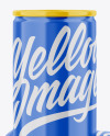 Two Glossy Cans Mockup