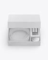 Kraft Belt Box Mockup