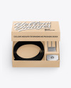 Kraft Belt Box Mockup