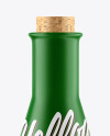 Matte Conical Flask Bottle Mockup