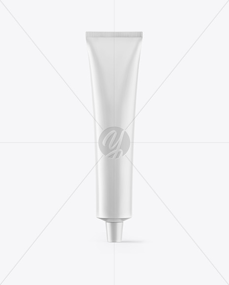 Matte Cosmetic Tube Mockup