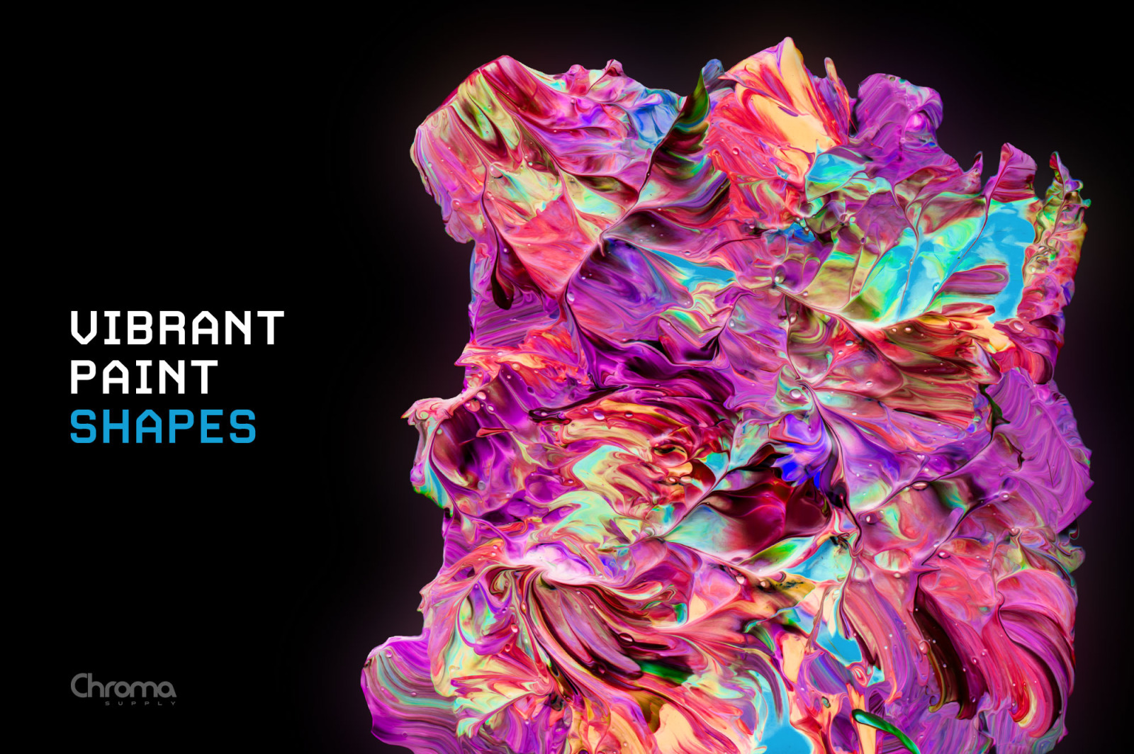 Vibrant Paint Shapes Vibrant Paint Shapes