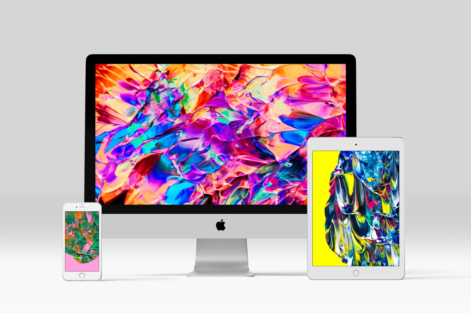 Vibrant Paint Shapes Vibrant Paint Shapes