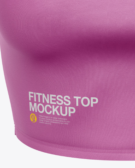 Women's Fitness Top Mockup