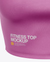 Women's Fitness Top Mockup