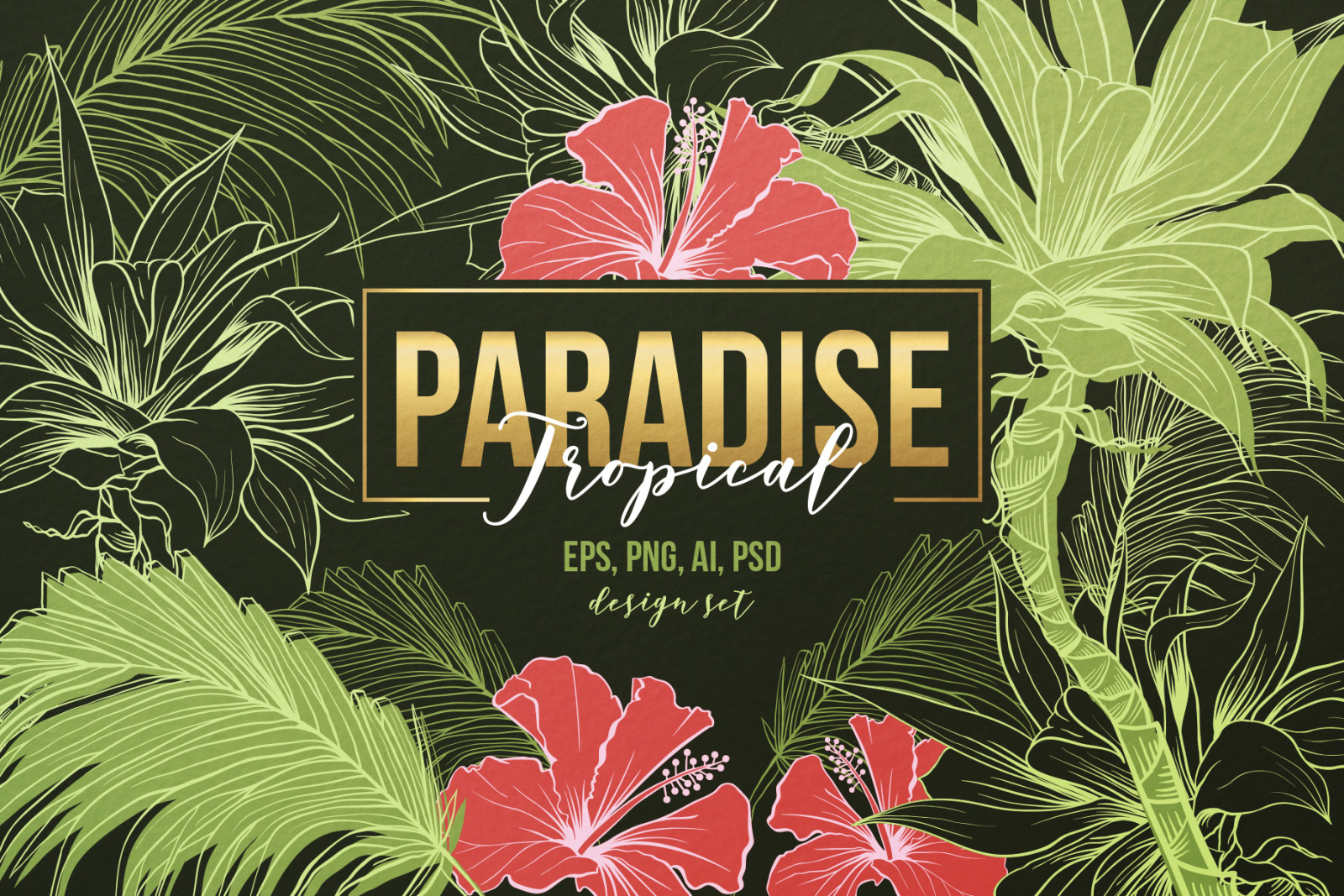 Tropical Paradise - Design Set Tropical Paradise - Design Set