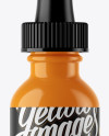 Ceramic E-Liquid Bottle Mockup