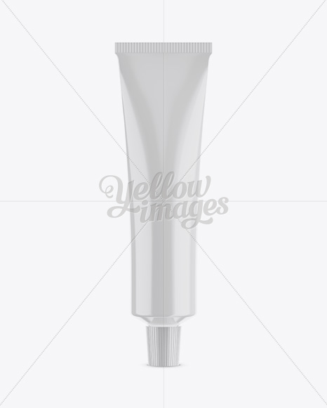 Plastic Cream Tube With Screw Cap Mockup Plastic Cream Tube With Screw Cap Mockup