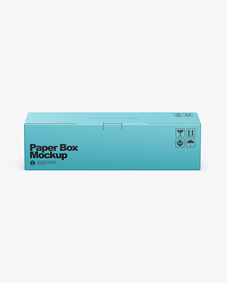 Paper Box Mockup