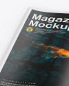 Glossy A4 Magazine Mockup