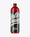 Plastic Glossy Bottle Mockup Plastic Glossy Bottle Mockup