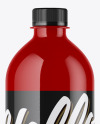 Plastic Glossy Bottle Mockup Plastic Glossy Bottle Mockup