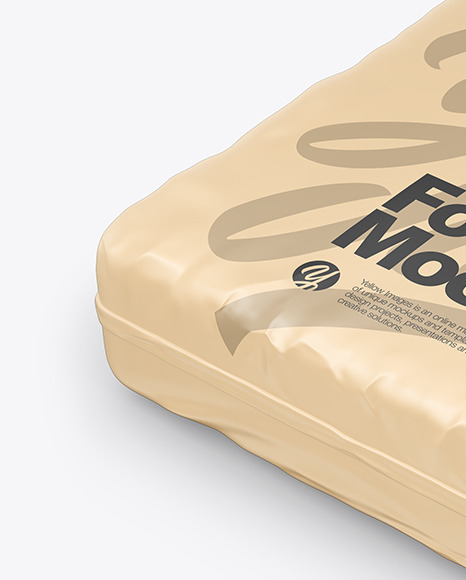 Matte Food Bag Mockup