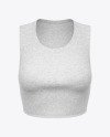 Melange Women&#039;s Fitness Top Mockup