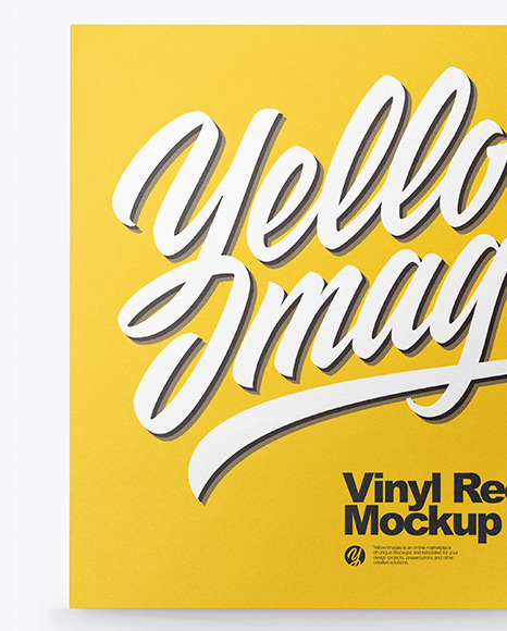 Vinyl Record Mockup