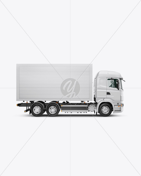 Truck Mockup - Side View