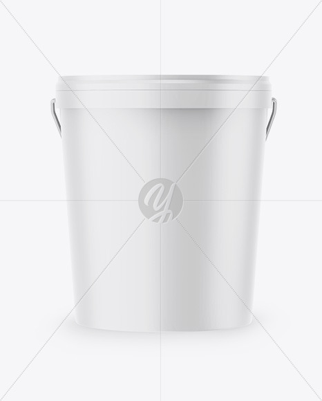 Matte Bucket Mockup