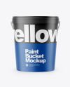 Matte Bucket Mockup