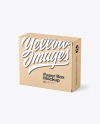 Kraft Paper Box Mockup Kraft Paper Box Mockup