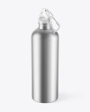 Metallic Bottle Mockup