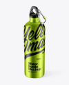 Metallic Bottle Mockup