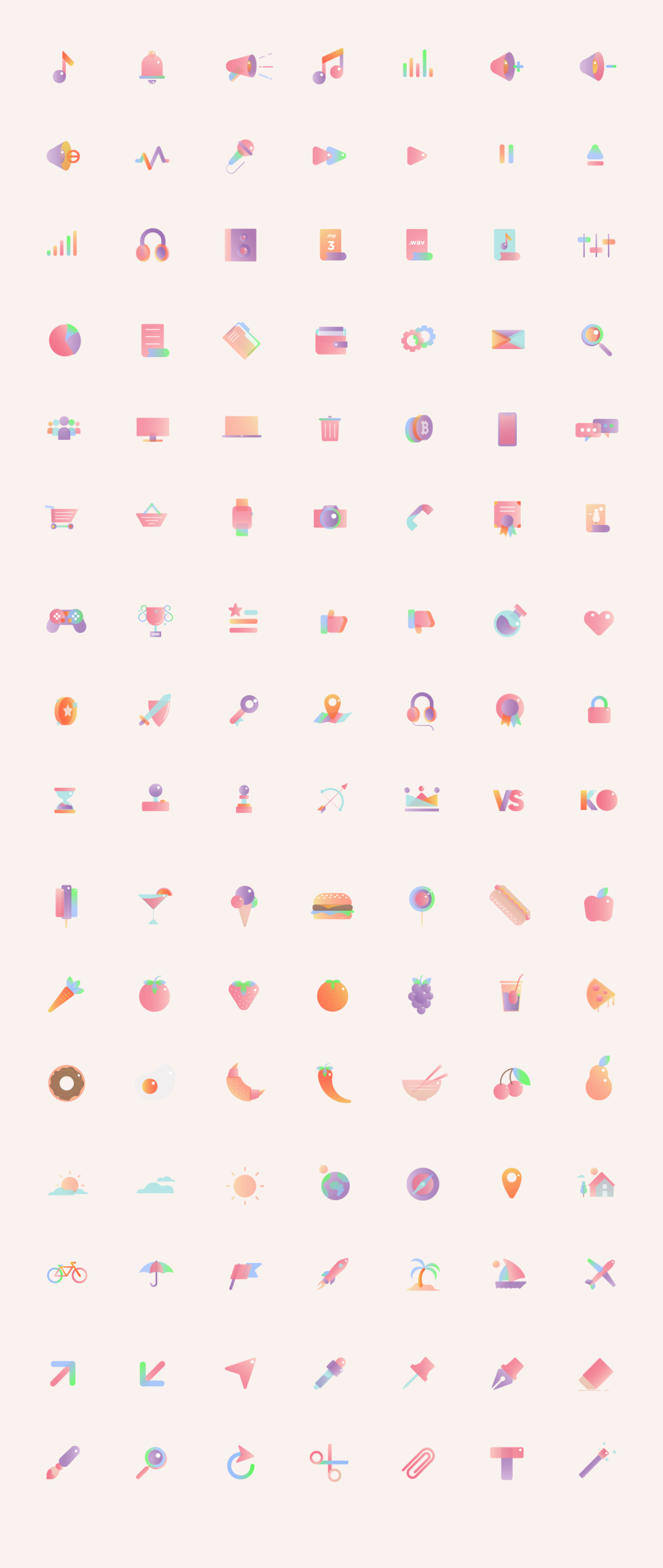 BUBBLiCONS - iCon Set