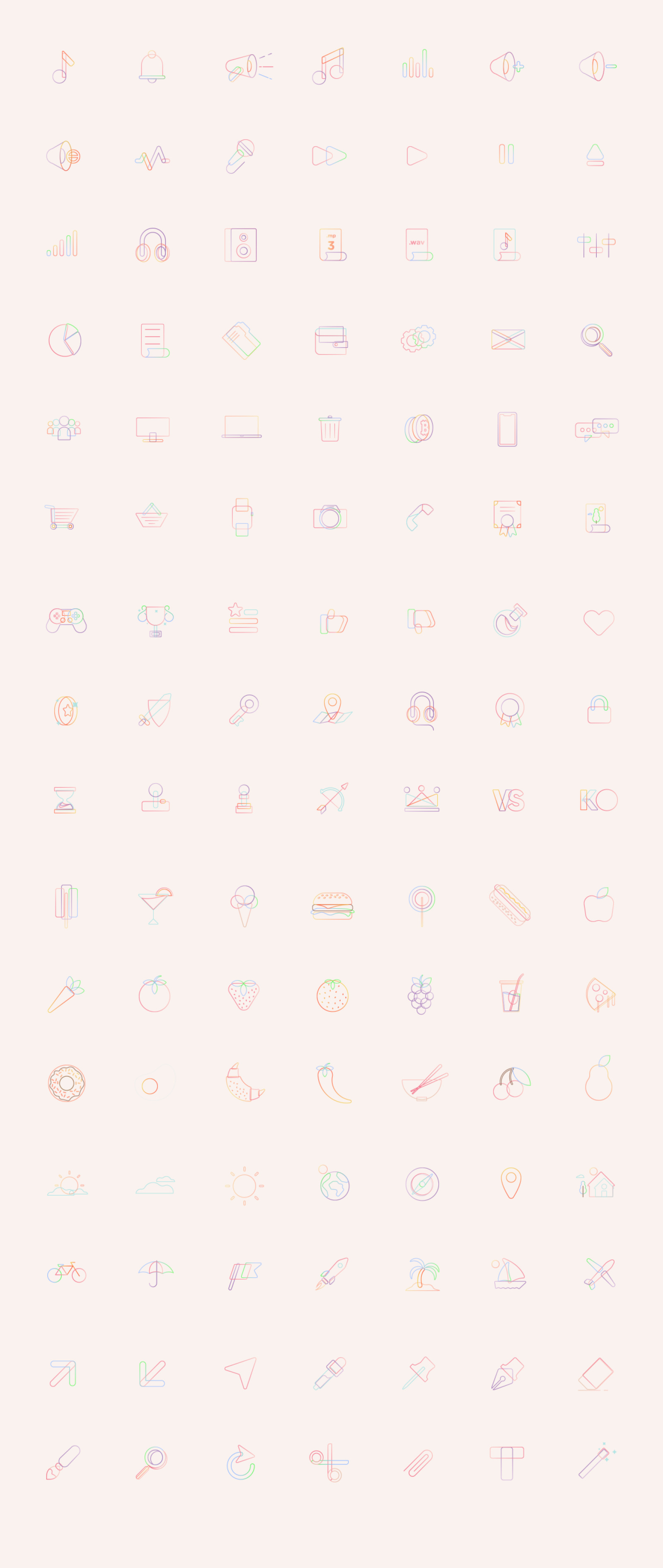 BUBBLiCONS - iCon Set