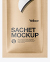 Kraft Sachet Mockup