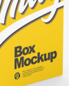 Glossy Box Mockup