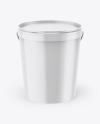 Glossy Bucket Mockup