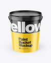 Glossy Bucket Mockup