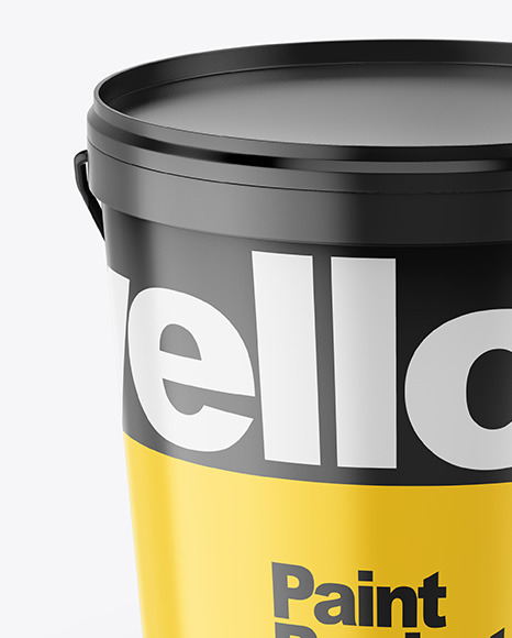 Glossy Bucket Mockup